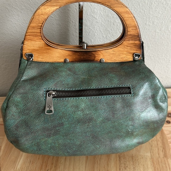 Patricia Nash Mirabella Wood Frame Leather - Picture 4 of 7